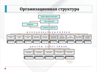 Организационная структура
 