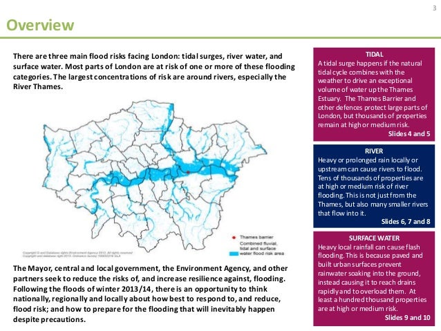 picture London Flooding Risk flood risks in london