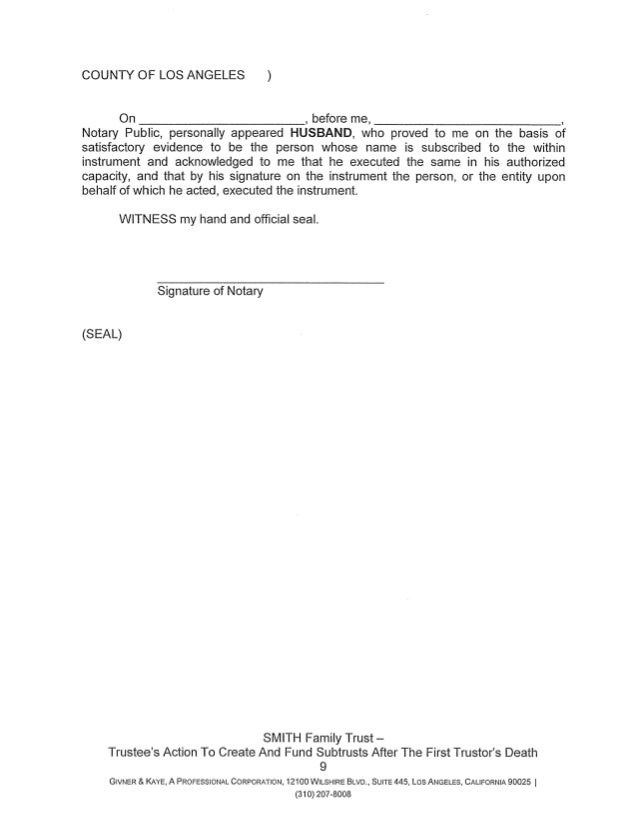 notary public letter format