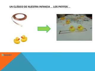 UN CLÁSICO DE NUESTRA INFANCIA … LOS PATITOS … 
 