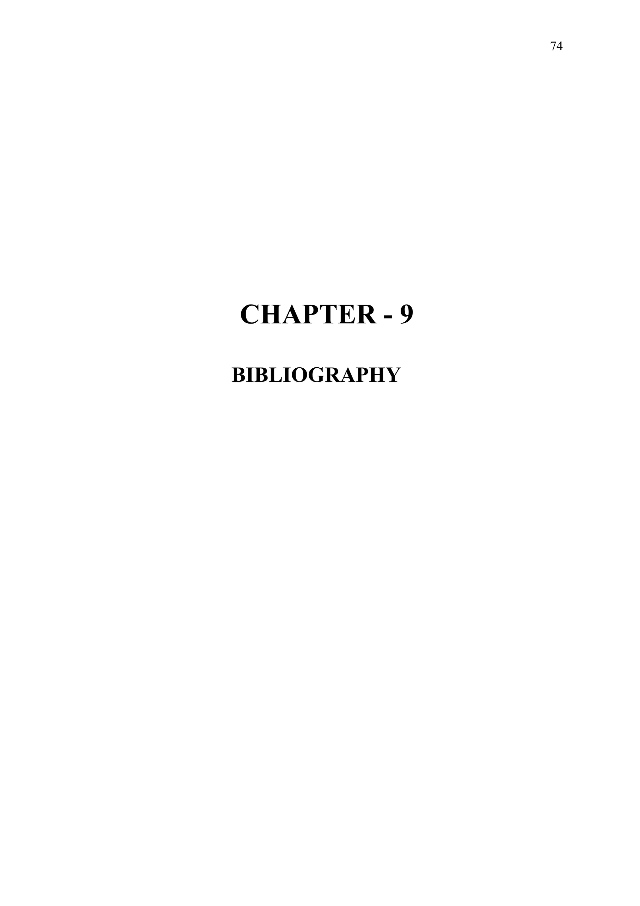 74




CHAPTER - 9

BIBLIOGRAPHY
 