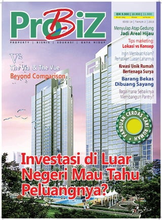 [AyoCariRumah.Com] Tabloid ProBiz Edisi 14, Peluang Investasi Property di Luar Negeri