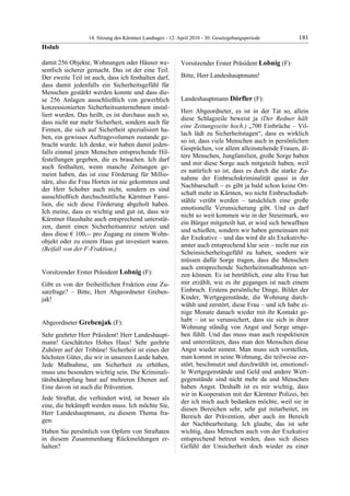 14. LTG-Sitzung am 12. April 2010