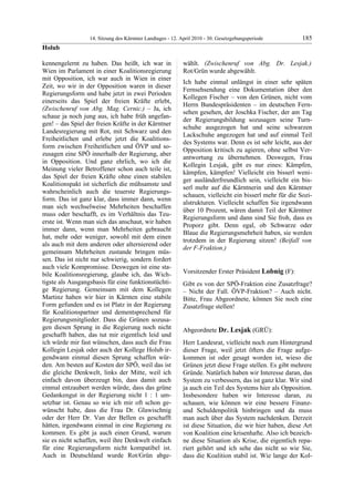 14. LTG-Sitzung am 12. April 2010