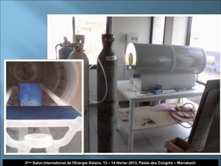 2ème Salon International de l'Energie Solaire, 13 – 14 février 2013, Palais des Congrès – Marrakech
 