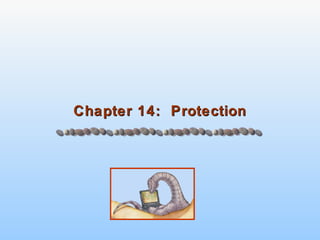 Chapter 14: ProtectionChapter 14: Protection
 