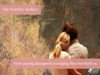 The Stability Seekers

From paying damages to managing risks that block us.

 