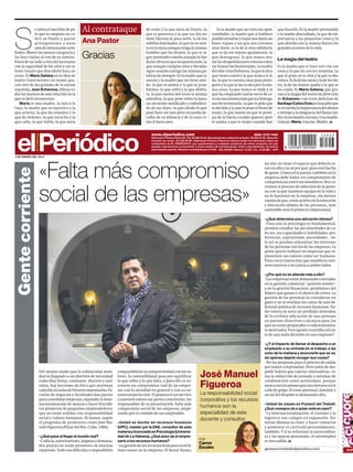 Falta más compromiso social de las empresas (El Periódico de Catalunya)