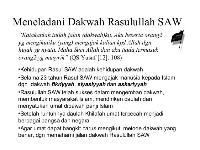 14. Metode dakwah rasul Nabi Muhammad SAW