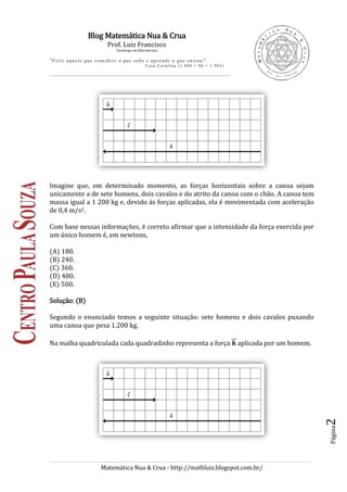 Blog Matemática Nua & Crua
Prof. Luiz Francisco
Tecnólogo em Eletrotécnica
"Feliz aquele que transfere o que sabe e aprend...