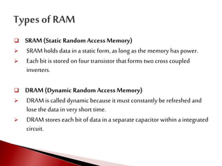 Random Astatic CPU & RAM | PPTX