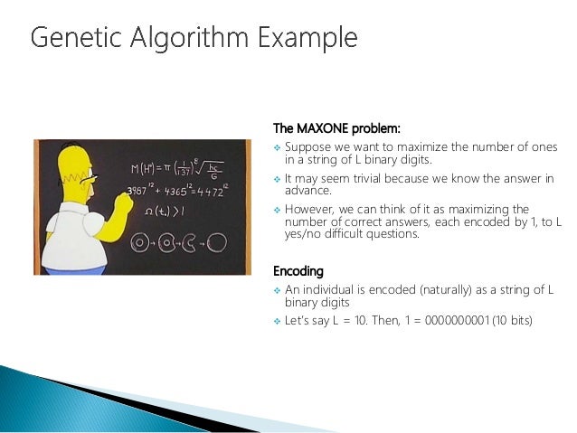 Binary options genetic algorithm