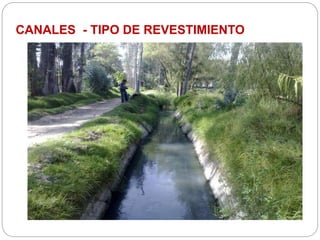 CANALES - TIPO DE REVESTIMIENTO
 