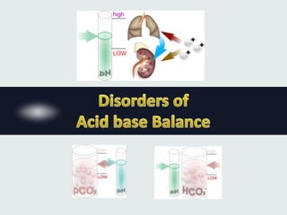 Ppo2 Acid Base Balance Acid Base Balance | PPSX