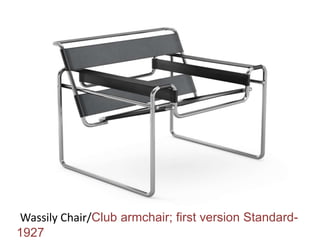 Wassily Chair/Club armchair; first version Standard-
1927
 