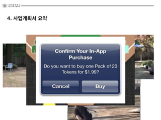 4. 사업계획서 요약
 