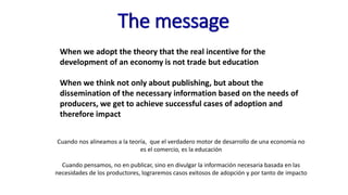 Information and communications technologies for agricultural research and development