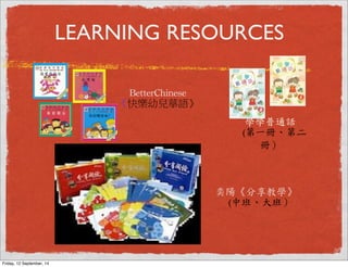 LEARNING RESOURCES 
  
 