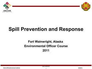 PPT - Responding to Safety & Environmental Incidents