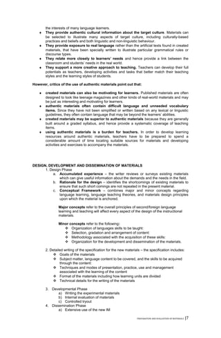 Preparation and Evaluation of Instructional Materials (14 of 16) | DOC