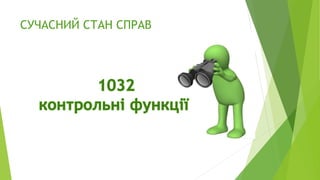 СУЧАСНИЙ СТАН СПРАВ
 