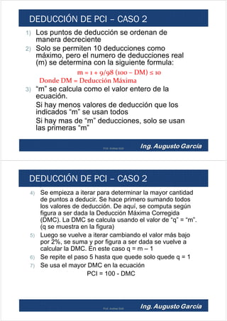 Pci Value Calculation Example 14.00 determinacion del pci | PDF