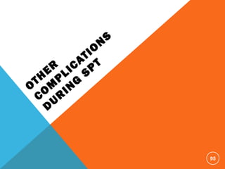 O
TH
ER
CO
M
PLICATIO
N
S
DUR
IN
G
SPT
95
 