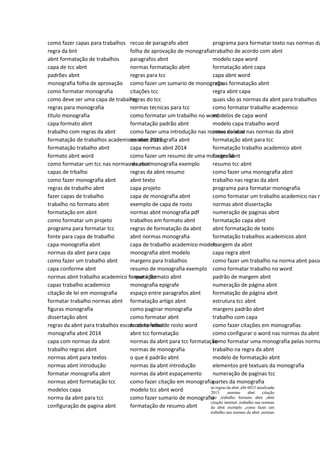 como fazer capas para trabalhos
regra da bnt
abnt formatação de trabalhos
capa de tcc abnt
padrões abnt
monografia folha de aprovação
como formatar monografia
como deve ser uma capa de trabalho
regras para monografia
título monografia
capa formato abnt
trabalho com regras da abnt
formatação de trabalhos academicos abnt 2013
formatação trabalho abnt
formato abnt word
como formatar um tcc nas normas da abnt
capas de trbalho
como fazer monografia abnt
regras de trabalho abnt
fazer capas de trabalho
trabalho no formato abnt
formatação em abnt
como formatar um projeto
programa para formatar tcc
fonte para capa de trabalho
capa monografia abnt
normas da abnt para capa
como fazer um trabalho abnt
capa conforme abnt
normas abnt trabalho academico formatação
capas trabalho academico
citação de lei em monografia
formatar trabalho normas abnt
figuras monografia
dissertação abnt
regras da abnt para trabalhos escolares no word
monografia abnt 2014
capa com normas da abnt
trabalho regras abnt
normas abnt para textos
normas abnt introdução
formatar monografia abnt
normas abnt formatação tcc
modelos capa
norma da abnt para tcc
configuração de pagina abnt
recuo de paragrafo abnt
folha de aprovação de monografia
paragrafos abnt
normas formatação abnt
regras para tcc
como fazer um sumario de monografia
citações tcc
regras do tcc
normas tecnicas para tcc
como formatar um trabalho no word
formatação padrão abnt
como fazer uma introdução nas normas da abnt
normas monografia abnt
capa normas abnt 2014
como fazer um resumo de uma monografia
resumo monografia exemplo
regras da abnt resumo
abnt texto
capa projeto
capa de monografia abnt
exemplo de capa de rosto
normas abnt monografia pdf
trabalhos em formato abnt
regras de formatação da abnt
abnt normas monografia
capa de trabalho academico modelo
monografia abnt modelo
margens para trabalhos
resumo de monografia exemplo
o que é formato abnt
monografia epigrafe
espaço entre paragrafos abnt
formatação artigo abnt
como paginar monografia
como formatar abnt
modelo folha de rosto word
abnt tcc formatação
normas da abnt para tcc formatação
normas de monografia
o que é padrão abnt
normas da abnt introdução
normas da abnt espaçamento
como fazer citação em monografia
modelo tcc abnt word
como fazer sumario de monografia
formatação de resumo abnt
programa para formatar texto nas normas da
trabalho de acordo com abnt
modelo capa word
formatação abnt capa
capa abnt word
regras formatação abnt
regra abnt capa
quais são as normas da abnt para trabalhos
como formatar trabalho academico
modelos de capa word
modelo capa trabalho word
como colocar nas normas da abnt
formatação abnt para tcc
formatação trabalho academico abnt
fontes abnt
resumo tcc abnt
como fazer uma monografia abnt
trabalho nas regras da abnt
programa para formatar monografia
como formatar um trabalho academico nas n
normas abnt dissertação
numeração de paginas abnt
formatação capa abnt
abnt formatação de texto
formatação trabalhos academicos abnt
margem da abnt
capa regra abnt
como fazer um trabalho na norma abnt passo
como formatar trabalho no word
padrão de margem abnt
numeração de página abnt
formatação de página abnt
estrutura tcc abnt
margens padrão abnt
trabalho com capa
como fazer citações em monografias
como configurar o word nas normas da abnt
como formatar uma monografia pelas norma
trabalho na regra da abnt
modelo de formatação abnt
elementos pré textuais da monografia
numeração de paginas tcc
partes da monografia
as regras da abnt ,nbr 6023 atualizada
2013 ,normas abnt citação
site ,trabalho formato abnt ,abnt
citação internet ,trabalho nas normas
da abnt exemplo ,como fazer um
trabalho nas normas da abnt ,normas
 