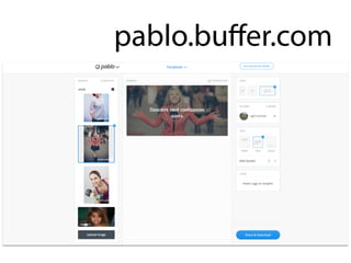 pablo.buﬀer.com
 