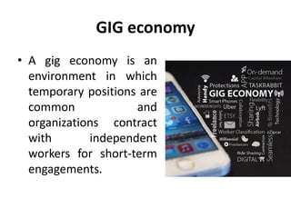 GIG economy - Human Resource management - Manu Melwin Joy | PPTX