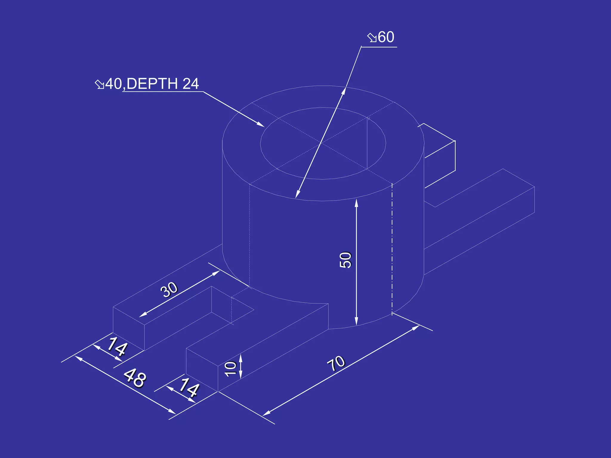 50
10
40,DEPTH 24
60
 