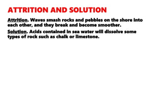 GEOGRAPHY IGCSE: COASTAL PROCESSES | PPTX