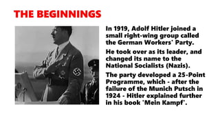 HISTORY YEAR 10: NAZI IDEOLOGY | PPTX