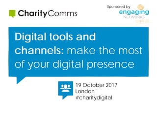 Social media for change: inspiring Millennials to take real-world action | Digital tools and channels conference | 19 Octo...