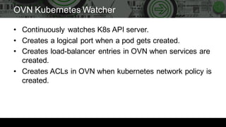 LF_OVS_17_OVN and Containers - An update. | PPT