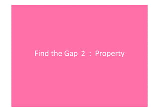 FindtheGap2 :Property
 