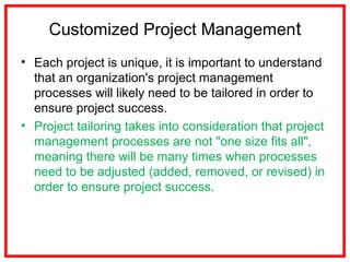 14. Developing Custom Processes For IT Projects | PPT