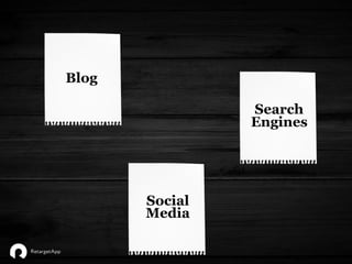 Blog
Search
Engines
Social
Media
 