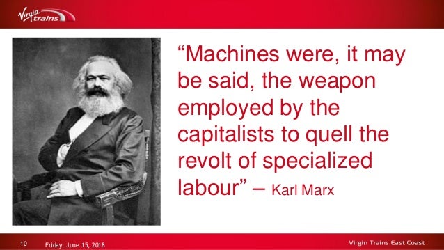 Resultado de imagen para karl marx robots