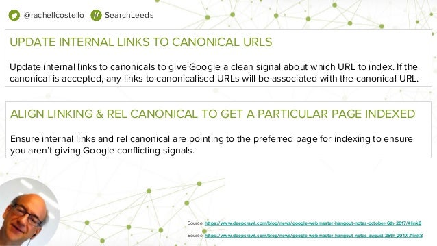 SearchLeeds 2018 - Rachel Costello - DeepCrawl -  Stop confusing search engines with conflicting website signals Slide 24