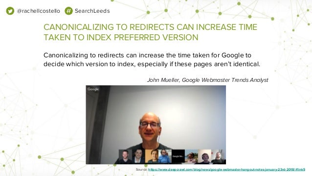 SearchLeeds 2018 - Rachel Costello - DeepCrawl -  Stop confusing search engines with conflicting website signals Slide 29
