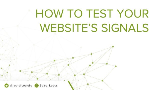 SearchLeeds 2018 - Rachel Costello - DeepCrawl -  Stop confusing search engines with conflicting website signals Slide 31