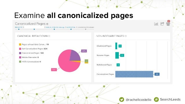 SearchLeeds 2018 - Rachel Costello - DeepCrawl -  Stop confusing search engines with conflicting website signals Slide 35