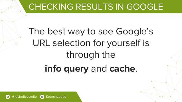 SearchLeeds 2018 - Rachel Costello - DeepCrawl -  Stop confusing search engines with conflicting website signals Slide 64