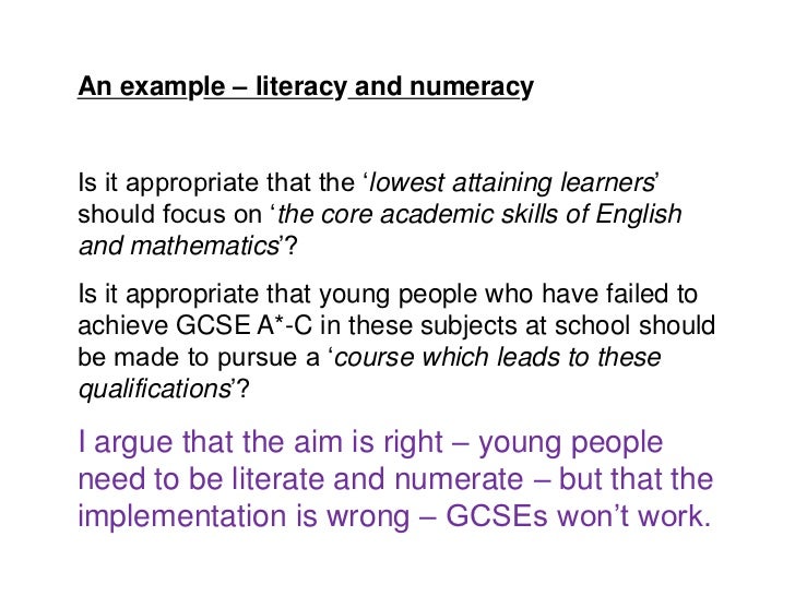 14 19 education & the Wolf Report