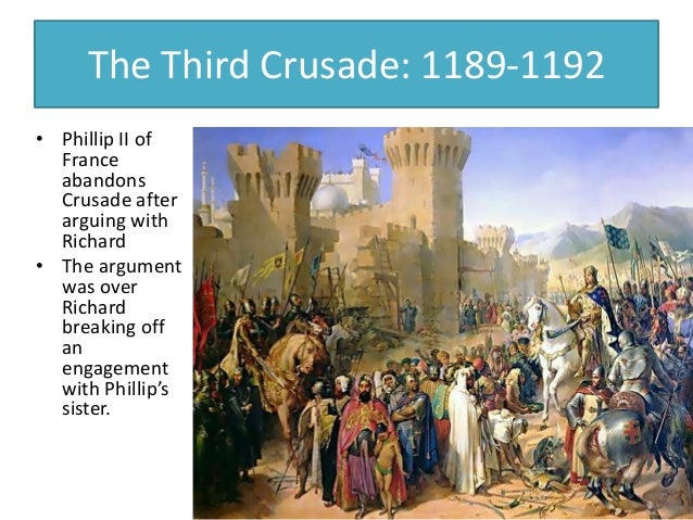 third crusade responsibility third crusade responsibility