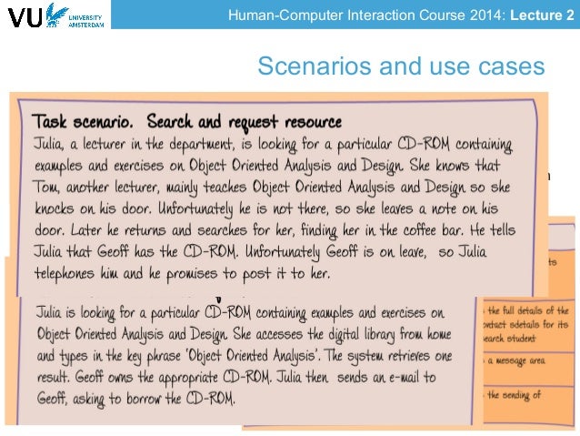 Scenarios example picture