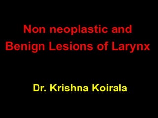 Dr. Krishna Koirala
 