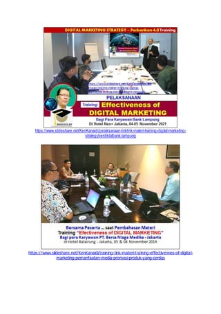 (2022) Silabus Training "Effective MARKETING COMMUNICATION in Digital 4 ...