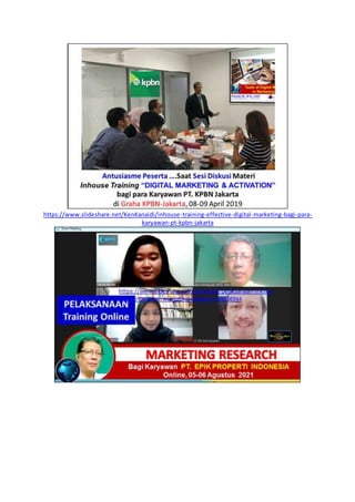 (2022) Silabus Training "Effective MARKETING COMMUNICATION in Digital 4 ...